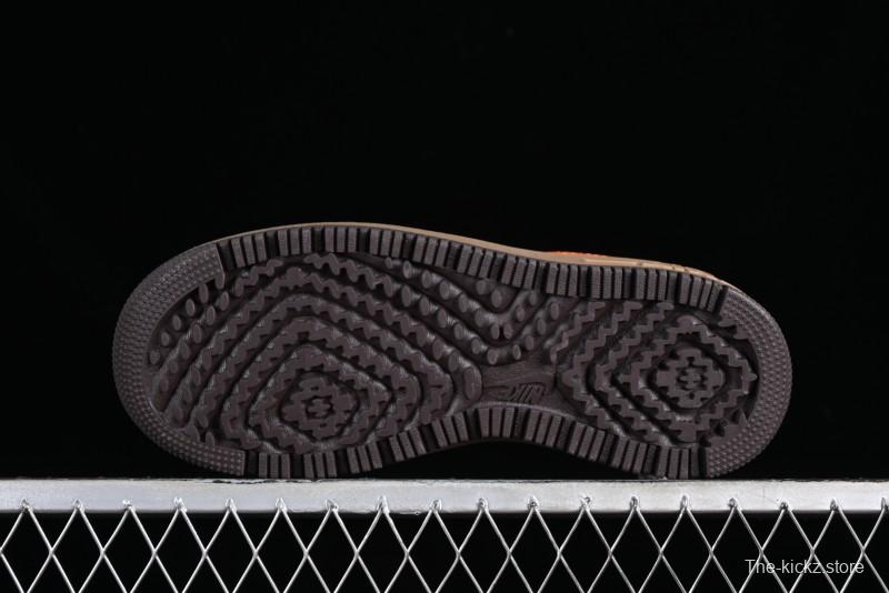 Nike Air Force 1 Low Luxe Casual Sneakers with Thick Sole and Waterproof Design - DM2451-800