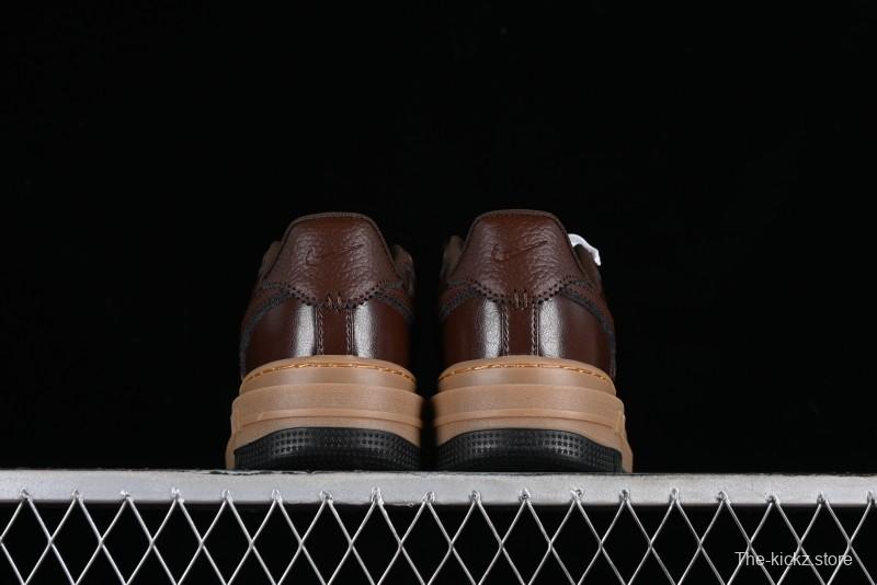 Nike Air Force 1 Low Luxe Casual Sneakers with Thick Sole and Waterproof Design - DM2451-200