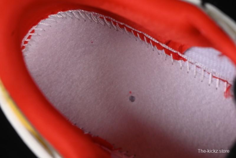 Nike SB Dunk Low Year of the Snake Series Beige Red Yellow Swoosh Anniversary Custom Low-Top Casual Skate Shoes - YX5066-265