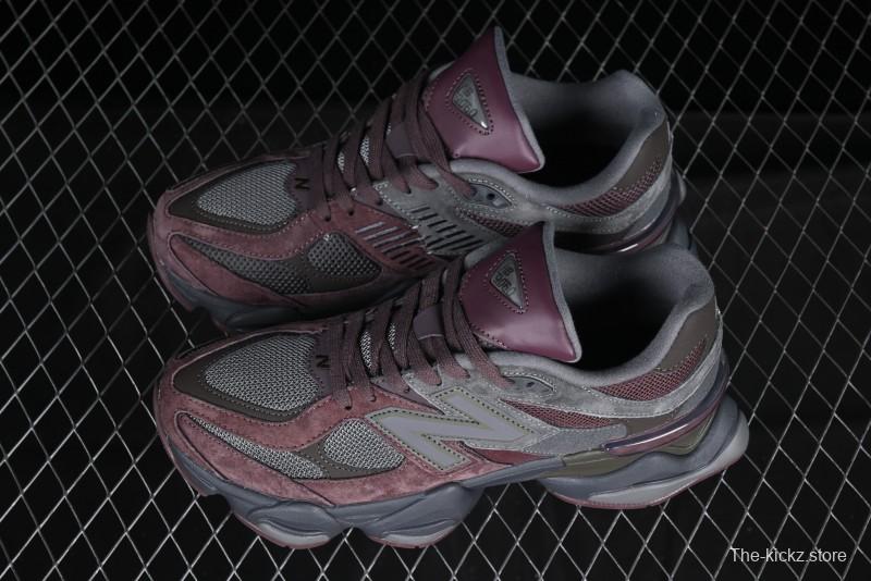 New Balance 9060 Retro Casual Running Sneakers with ABZORB Cushioning Technology - U9060BCG