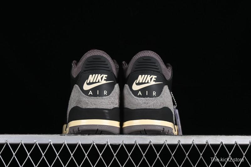 Nike A Ma Maniere x Air Jordan 3 Retro Black Sneakers - FZ4811-001