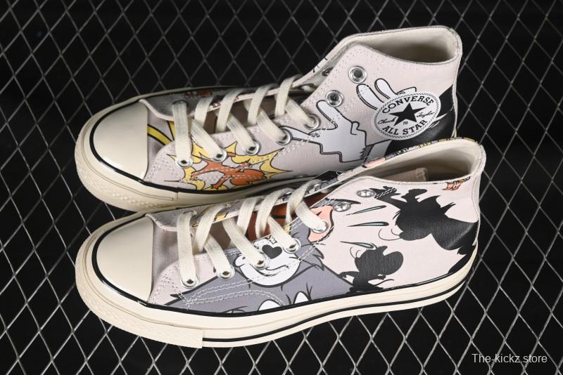 Converse Chuck Taylor All Star 1970s High Top Tom and Jerry Themed Casual Sneakers - A15111C