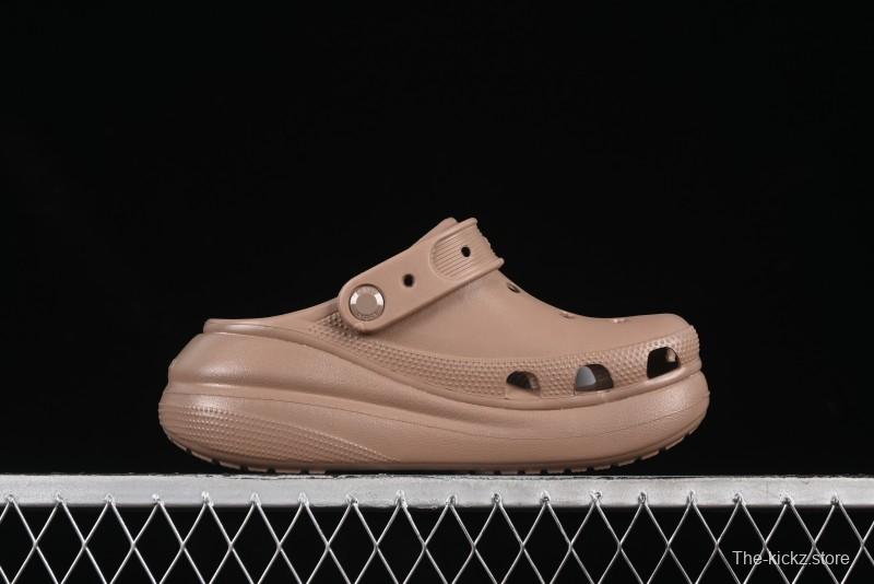 Crocs Classic Puff Two-Way Summer Sandals with Ventilation Holes - B.D4