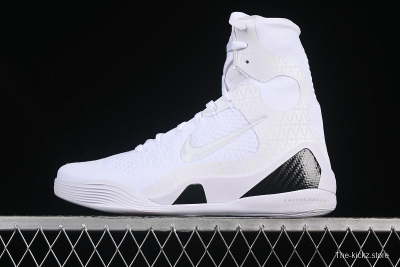 Nike Kobe 9 Elite Protro Basketball Shoes High-Top Performance with Flyknit Upper and REACT Cushioning - FZ7335-100