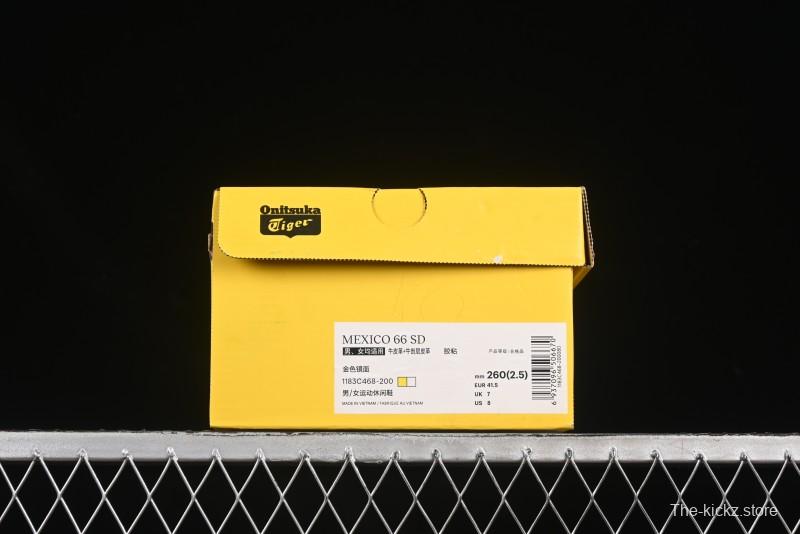 Onitsuka Tiger Mexico 66 SD Low-Top Leather Sneakers for Casual Running - 1183C468-200