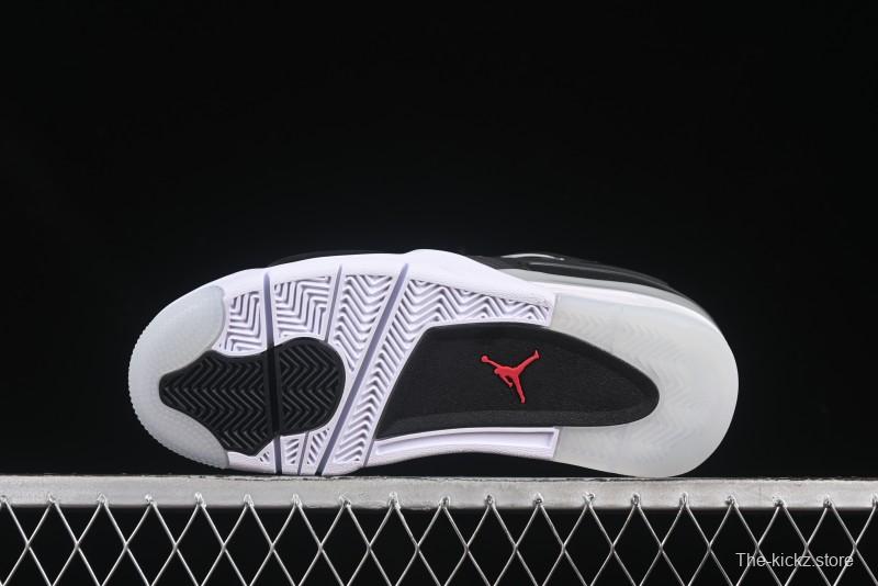 Nike Air Jordan 4 Remastered Sneakers in Black Grey White - HV5184-010