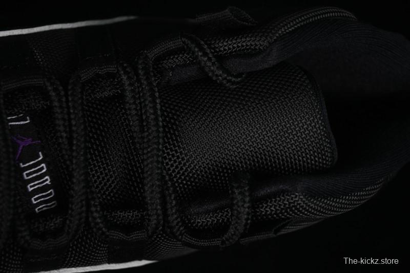 Nike Air Jordan 11 Retro CT8012-003 Basketball Shoes in Black & Guacamole Green