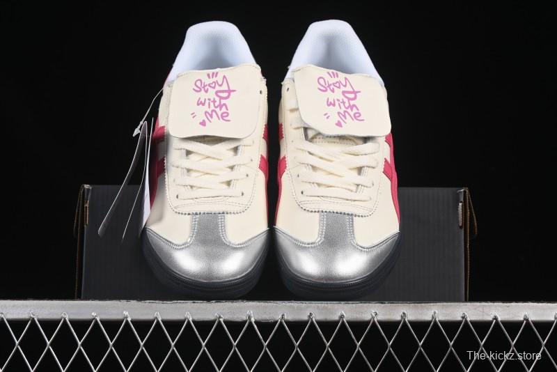 Onitsuka Tiger Tokuten Low-Top Casual Sneakers with T-TOE Reinforcement and Retro Indoor Sole - 1183B938-100