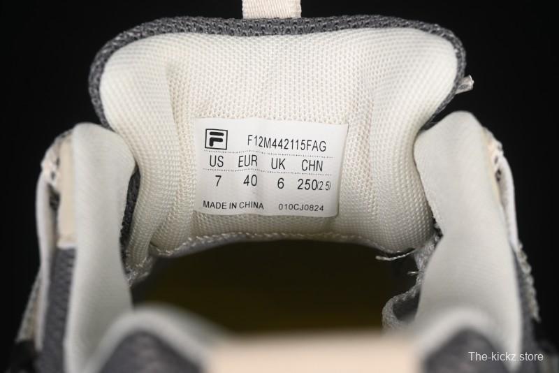 Fila Heritage Fluid Cat Paw 5.0 Retro Dad Shoes with Lace-Up Design - F12M442115FAG