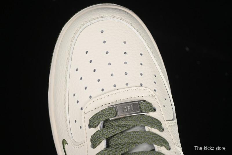 Nike Air Force 1'07 Low Gucci Collaboration Green Grey Pattern Casual Sneakers - XS1958-563