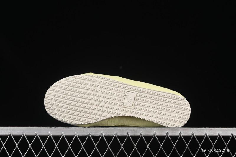 Onitsuka Tiger Mexico 66 Sabot Slip-On Sneakers with Breathable Mesh Upper - 1183A707-750