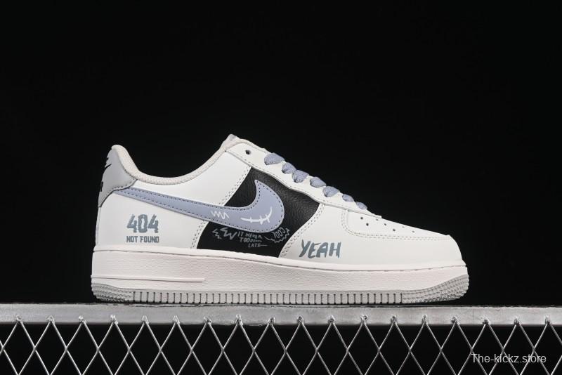 Nike Air Force 1'07 Low "Little Blue Flower" Casual Sneakers - FB1893-888
