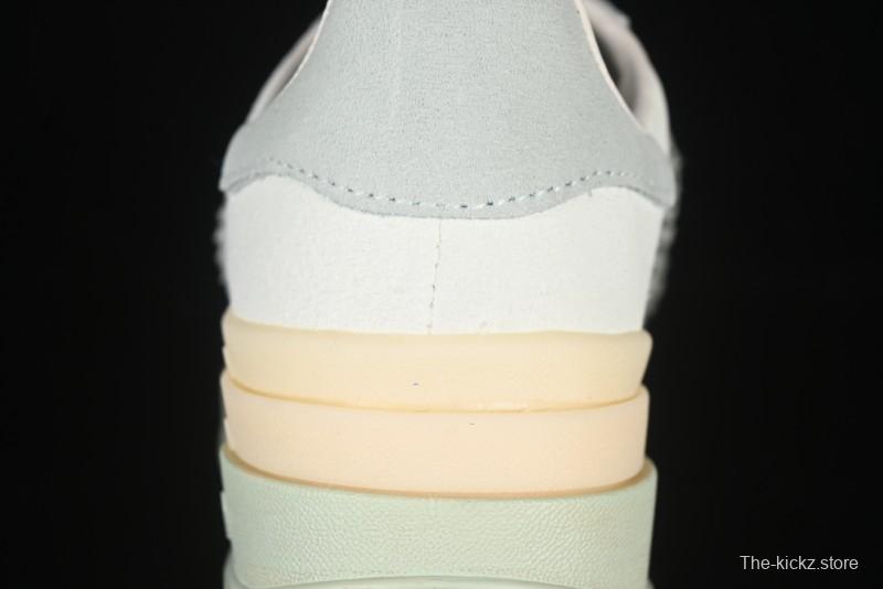 Adidas Originals Gazelle Bold JR8373 Collaboration Low-Top Sneakers with Thick Sole for Slip Resistance and Durability - JR8373