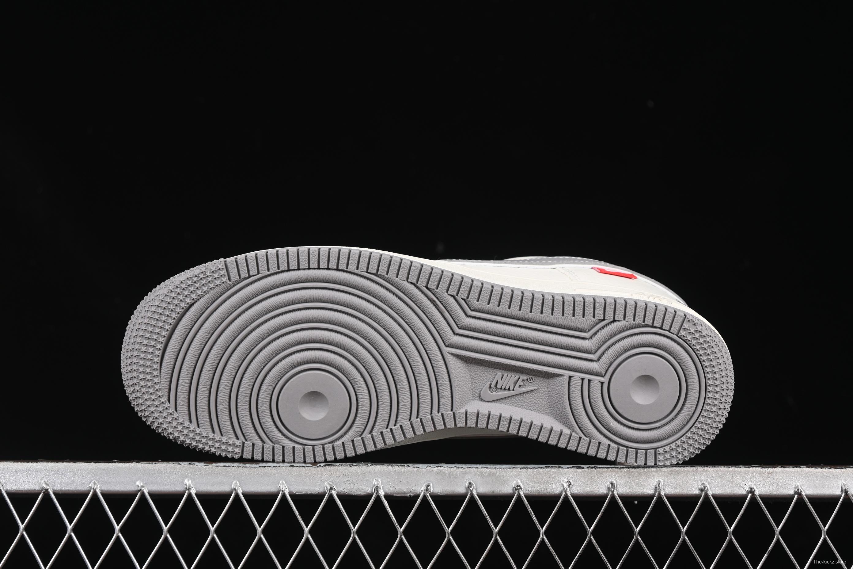 Nike Air Force 1'07 Low UN Collaboration Double Swoosh Red Label Casual Sneakers - CS5288-007