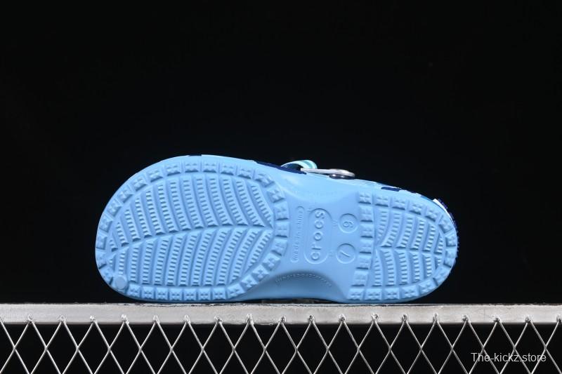 Bape x Crocs Classic Clog Camouflage Print Comfortable Versatile Clogs - B.D4