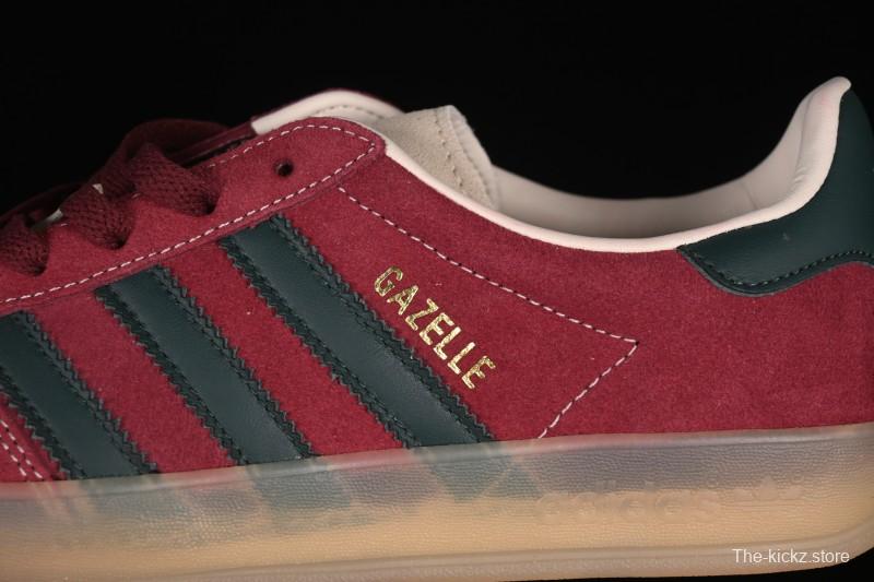 Adidas Originals Gazelle Indoor Retro Casual Slip-Resistant Wear-Resistant Low-Top Skate Shoes - JH5403