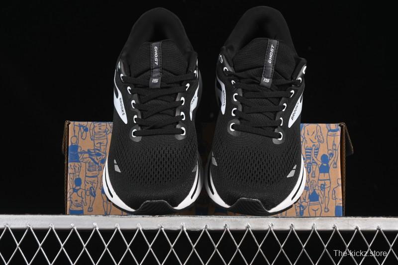 Brooks Ghost 15 Low-Cut Breathable Cushioned Support Casual Running Shoes - 1203801B012