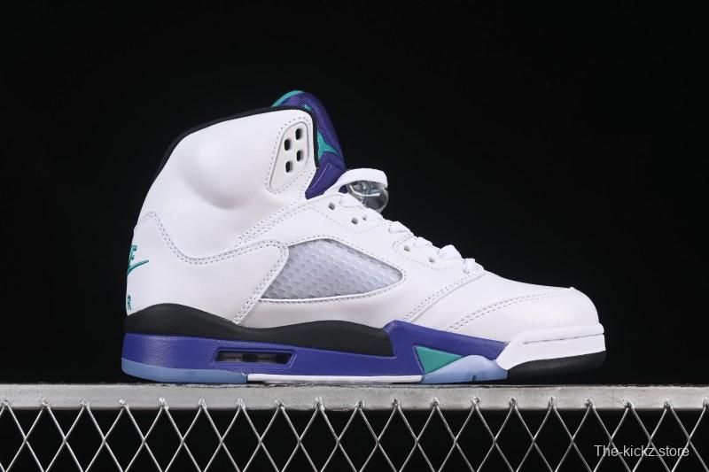 Nike Air Jordan 5 OG Grape Basketball Shoes - HQ7978-100