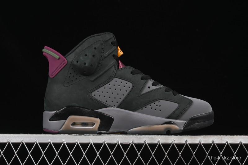 Nike Air Jordan 6 Retro Bordeaux Premium Suede Sneakers - CT8529-063
