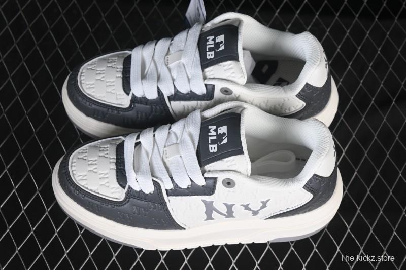 New York Yankees MLB Bigball Chunky Embroidered Monogram Platform Casual Sneakers - 3ASXE035N50CGS