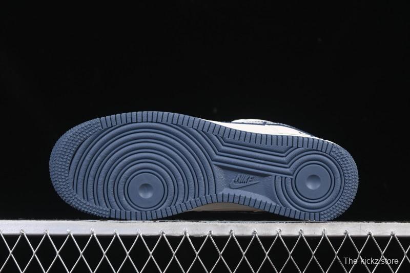 Nike Air Force 1 '07 Low Dior Collaboration Milan Embroidery Low-Top Casual Sneakers - XD2588-608