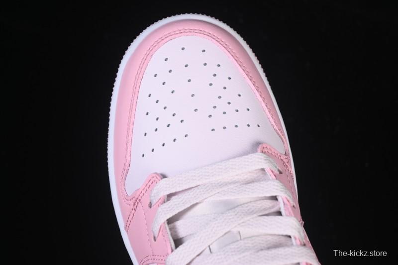 Nike Air Jordan 1 Low AJ1 Pearl Pink Low-top Casual Sneakers - 553560-614