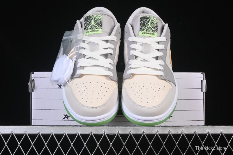 Nike Air Jordan 1 Low Tokyo Bio Hack Casual Sneakers - HQ2030-001