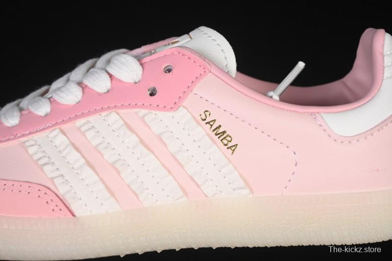 Adidas Samba OG Classic Casual Skate Shoes - JR8830