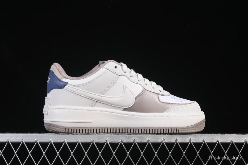 Nike Air Force 1 Shadow Lightweight Platform Low-Top Casual Sneakers - IO7594-101