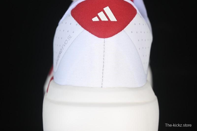 Adidas Adizero Evo SL Lightweight Breathable Cushioned Running Shoes - JQ4576