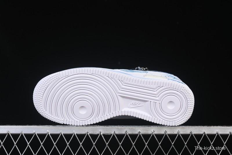 Nike Air Force 1'07 Low Pisces Hand-Painted Doodle Zodiac Series - 219-320