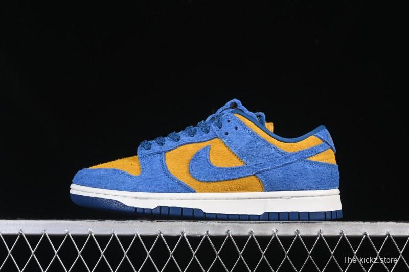 Nike Dunk Low Panda Blue Orange Low-Top Casual Skate Shoes - IH7648-700