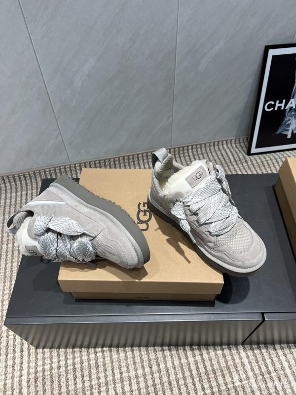 UGG Platform Casual Shoes with Round Toe and Thick Sole - MJ00270