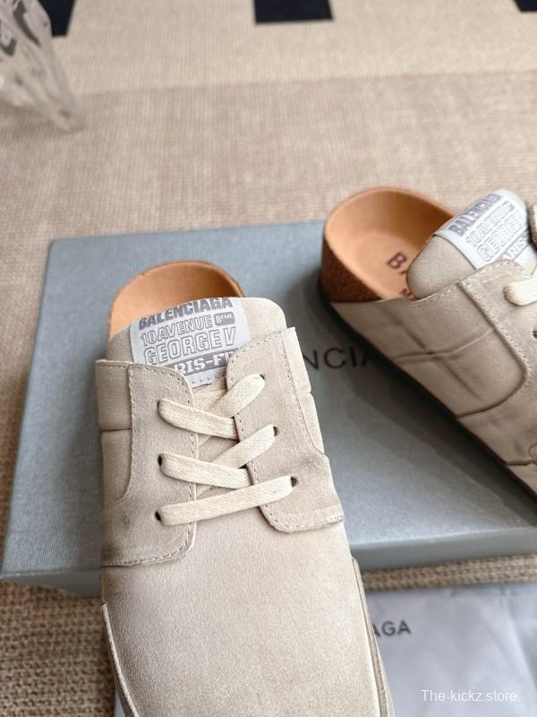 Balenciaga Birkenstock Boston Soft Footbed Platform Sandals - AS00260