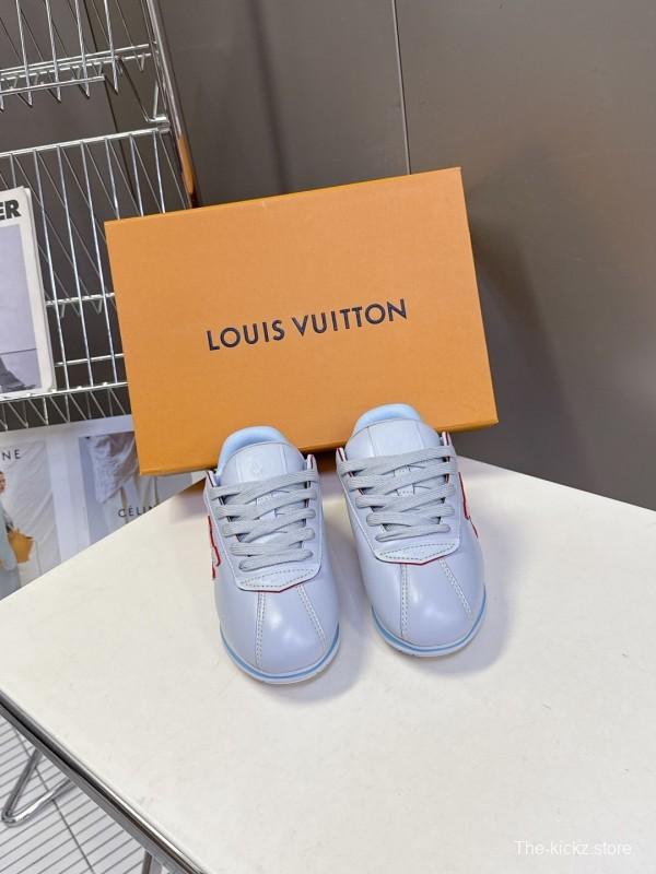 Louis Vuitton 2025 SS Pharrell Williams Collaboration Thick Sole Sneakers Retro Running Shoes - KFY00380