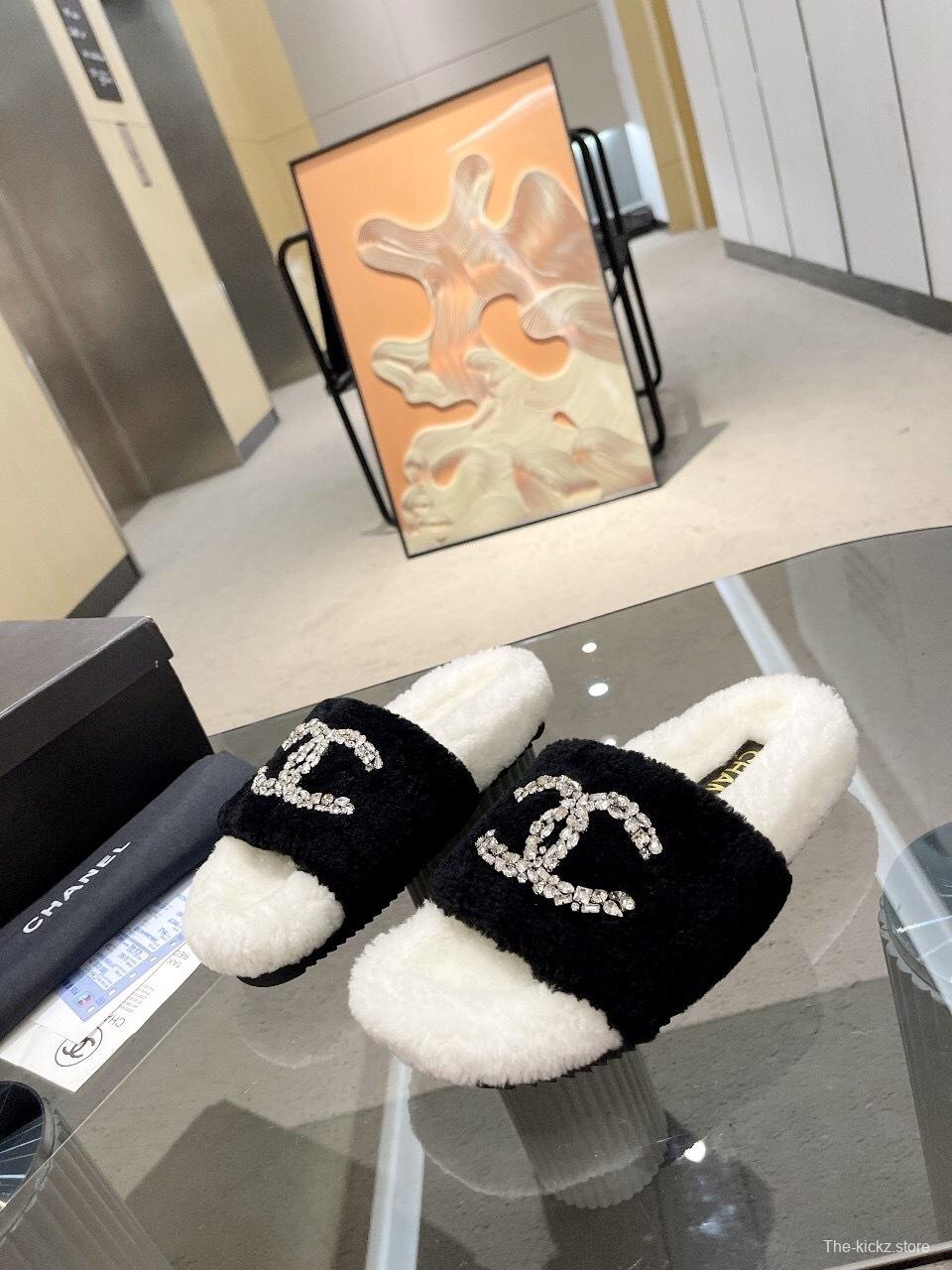 Chanel 2025 SS New Wool Slippers Soft Fine Wool - LY00280