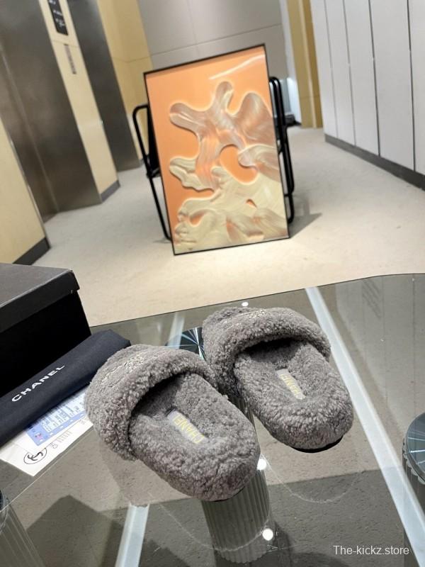 Chanel 2025 SS New Wool Slippers Soft Fine Wool - LY00280
