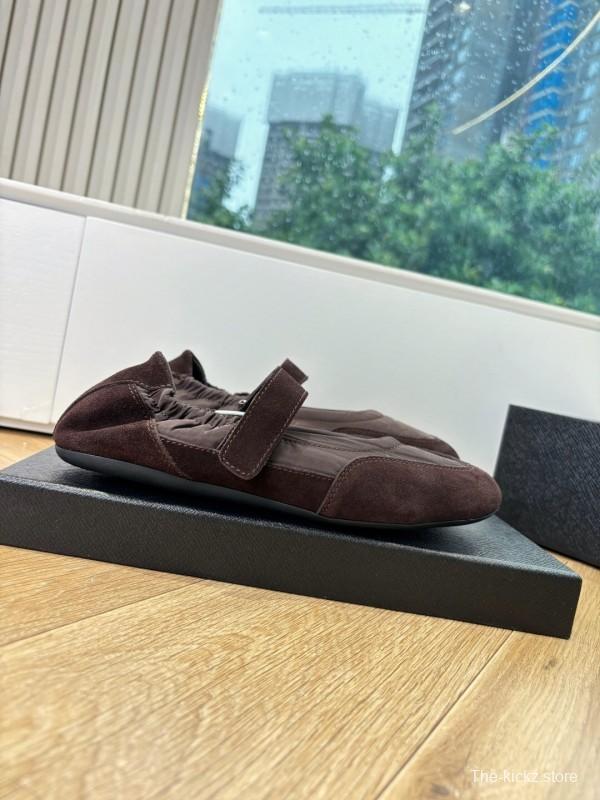 Prada 2025 SS Metal Toe Thin Sole Training Shoes Casual Footwear - LY00260