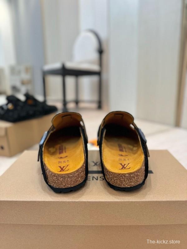 Louis Vuitton Louis Vuitton × BIRKENSTOCK Boston Soft Sole Mule Slippers - KFY00300
