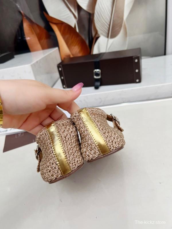 Alaia 2025/SS Knit Ballet Dance Shoes with Inner Height Increase - LY00310