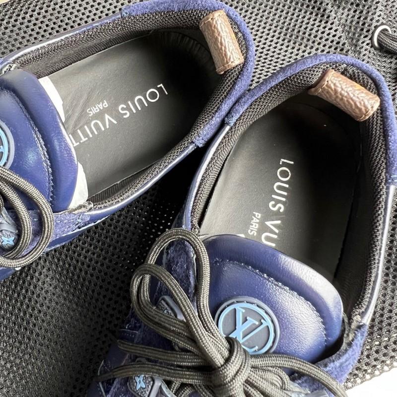 L v Sneakerina 2025/SS Ballet Round Toe Lace-Up Low Top Casual Lifestyle Shoes - YC