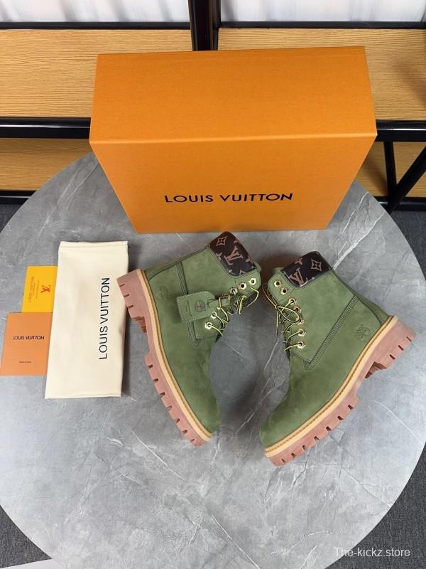 Timberland 6-Inch Monogram Ankle Boots Waterproof Suede Collaboration - LY00380