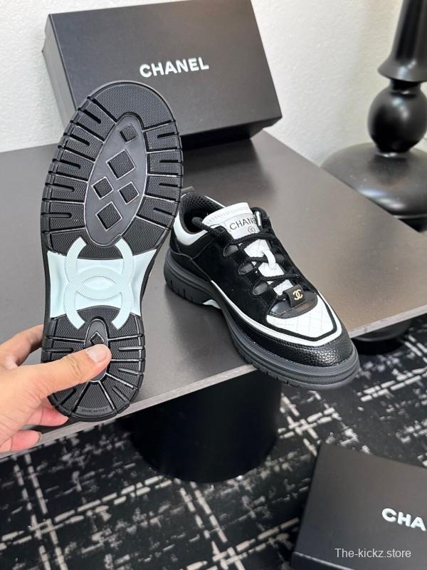 Chanel Spring/Summer 2025 Runway Thick Sole Sneakers - LY00320