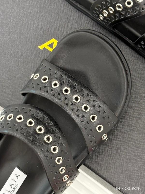 Alaia Spring Summer 2025 Hollow-Out Casual Sandals - KFY00260